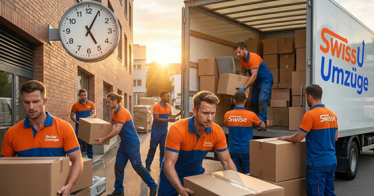 Express Umzug Dietikon – Zeitdruck professionell managen