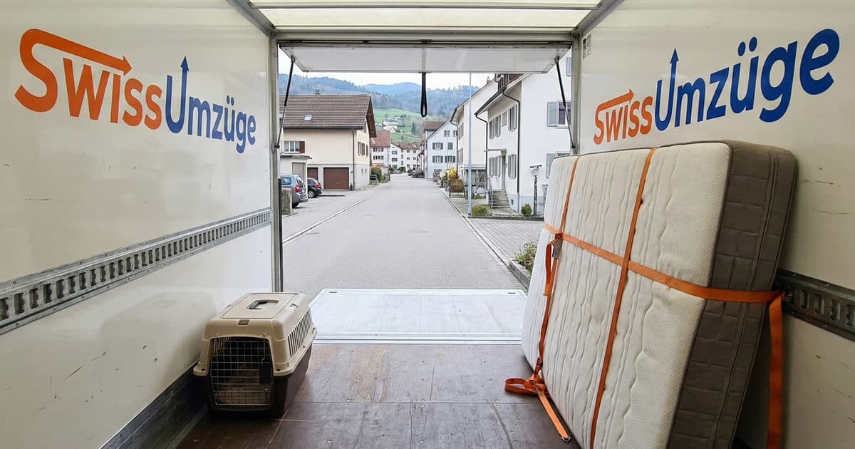 Sicherer Transport im Umzugsfahrzeug – Umzugsunternehmen Dietikon