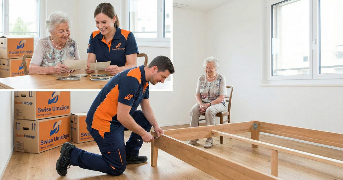 Umzugsservice Dietikon für Senioren: professionelle Möbelmontage